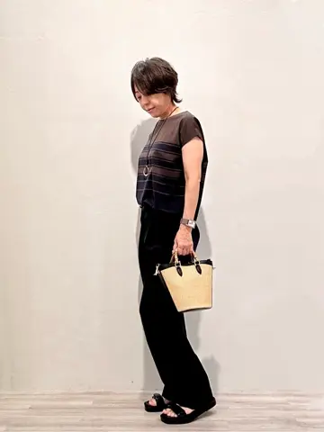 ONWARD CROSSET SELECT 亀山 コーディネート画像