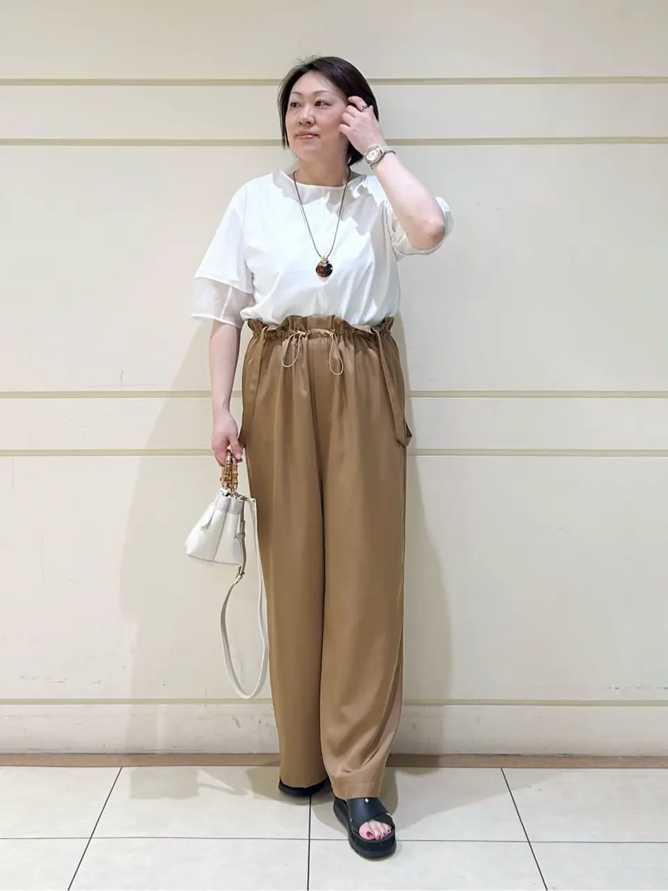 ONWARD CROSSET SELECT 山崎 コーディネート画像