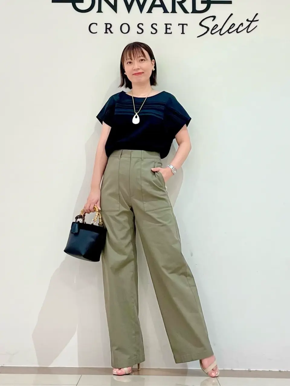 ONWARD CROSSET SELECT スタッフ コーディネート画像