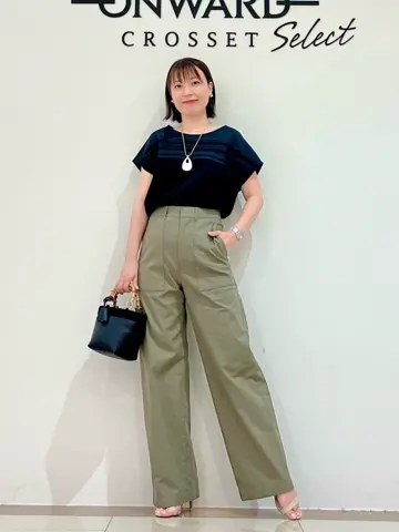 ONWARD CROSSET SELECT スタッフ コーディネート画像