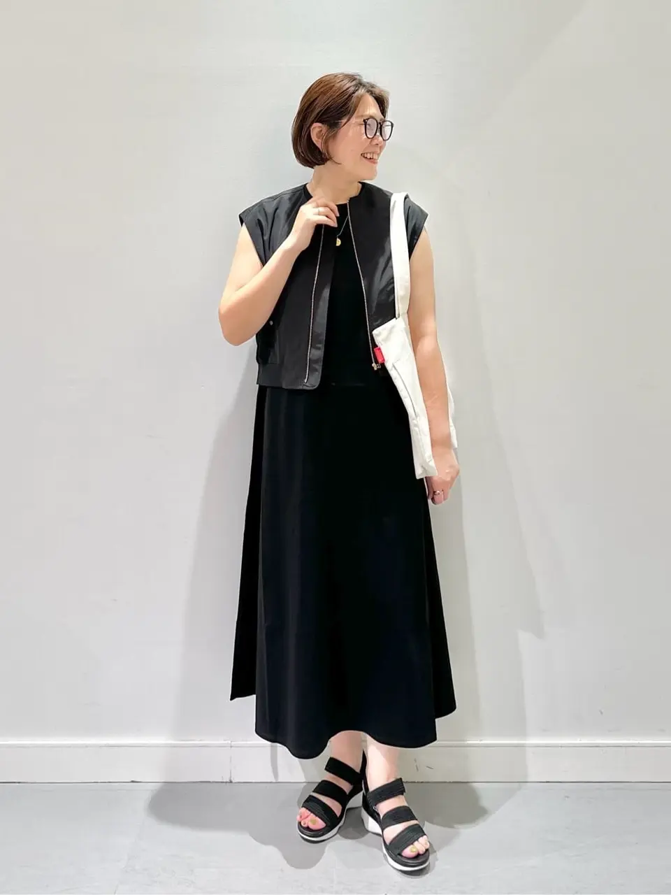 ONWARD CROSSET SELECT 林 コーディネート画像