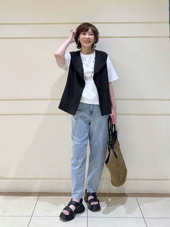 ONWARD CROSSET SELECT maruri コーディネート画像