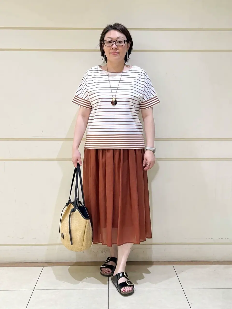 ONWARD CROSSET SELECT 山崎 コーディネート画像