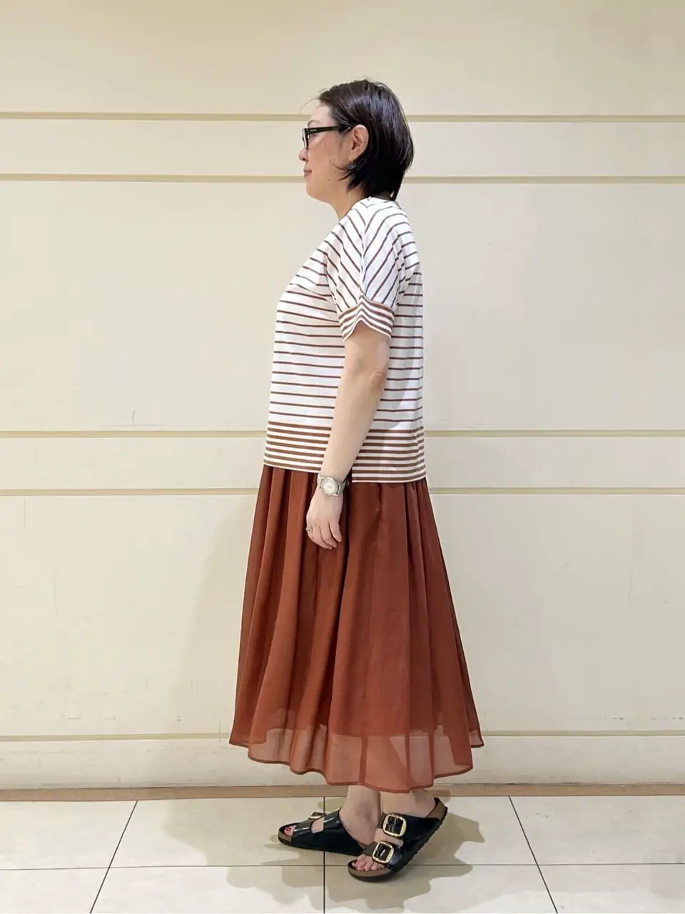 ONWARD CROSSET SELECT 山崎 コーディネート画像