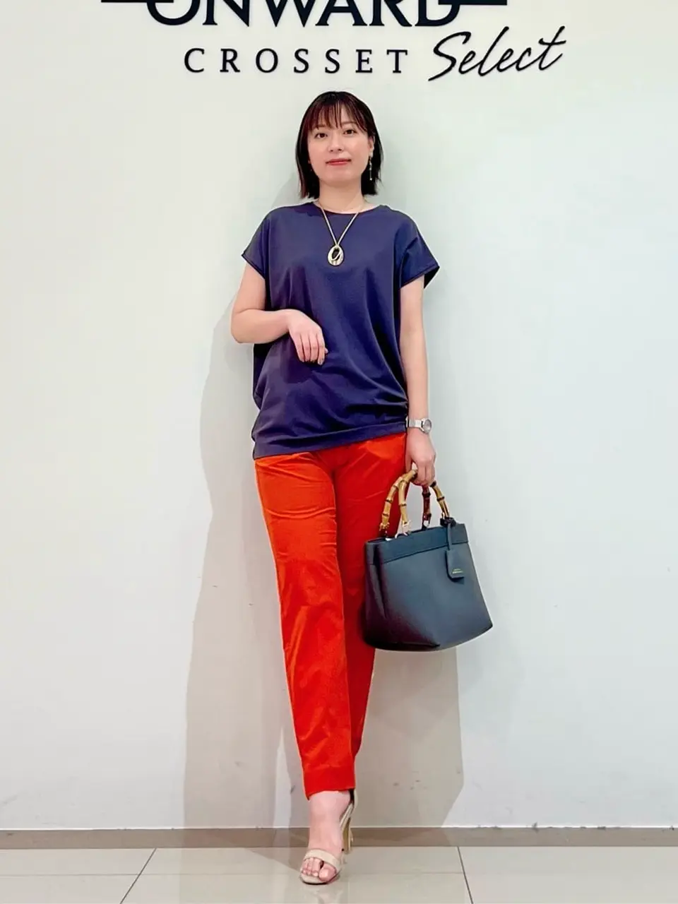 ONWARD CROSSET SELECT スタッフ コーディネート画像