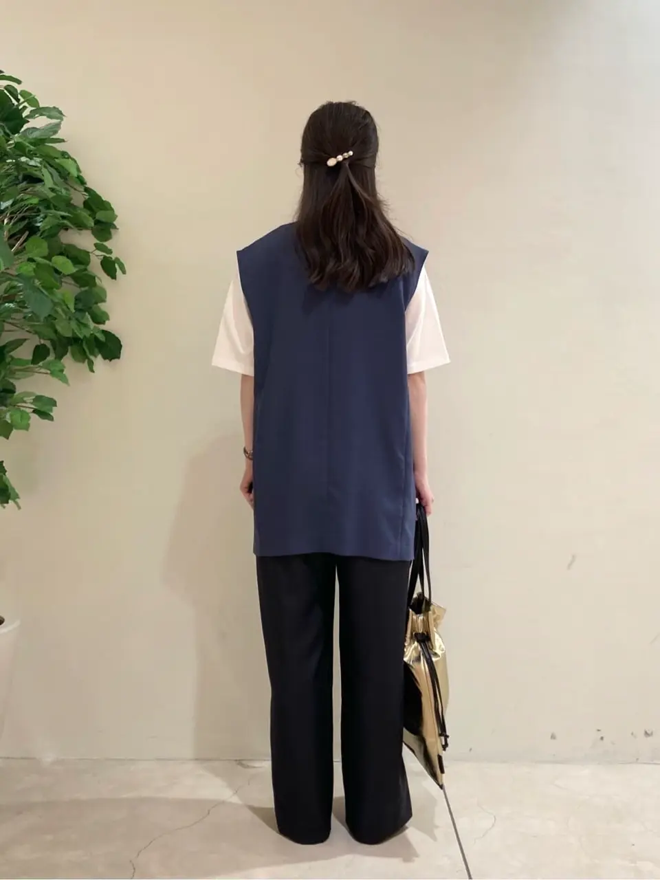 ONWARD CROSSET SELECT 檀 コーディネート画像