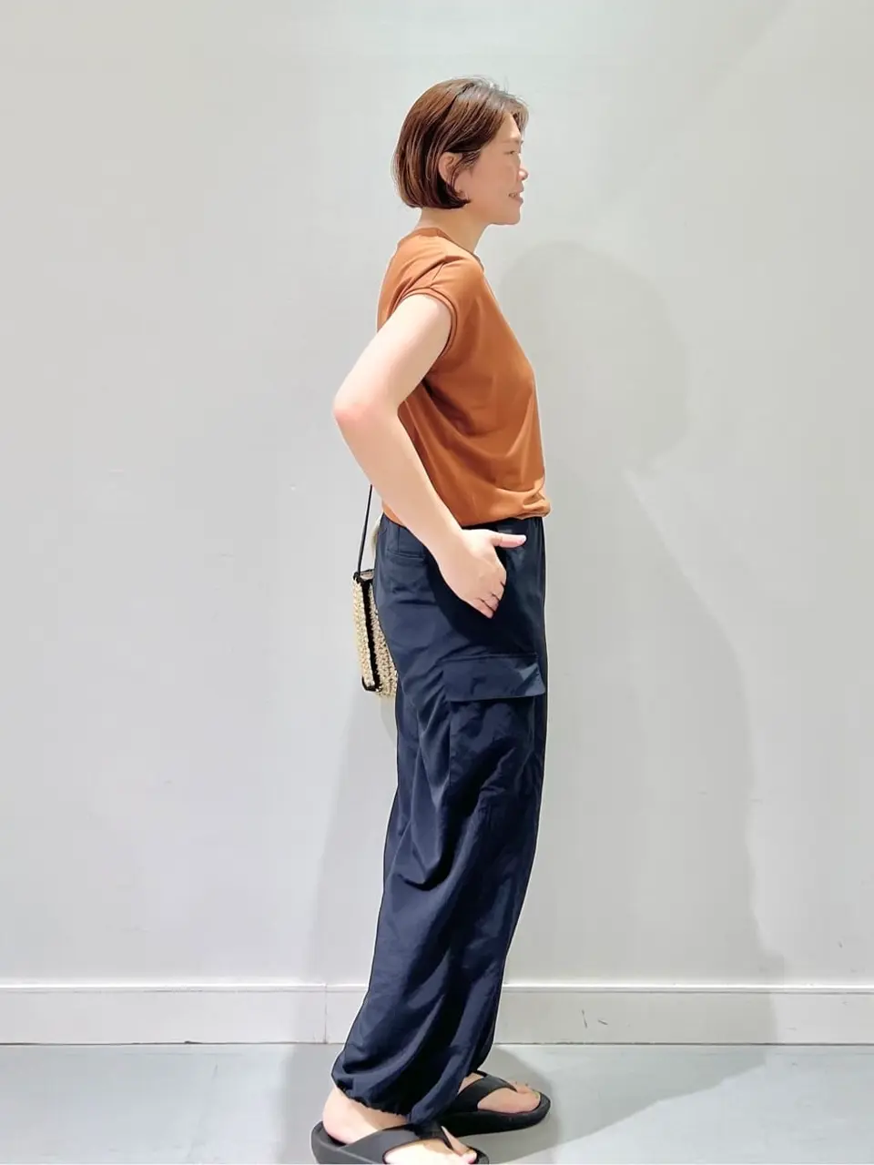 ONWARD CROSSET SELECT 林 コーディネート画像