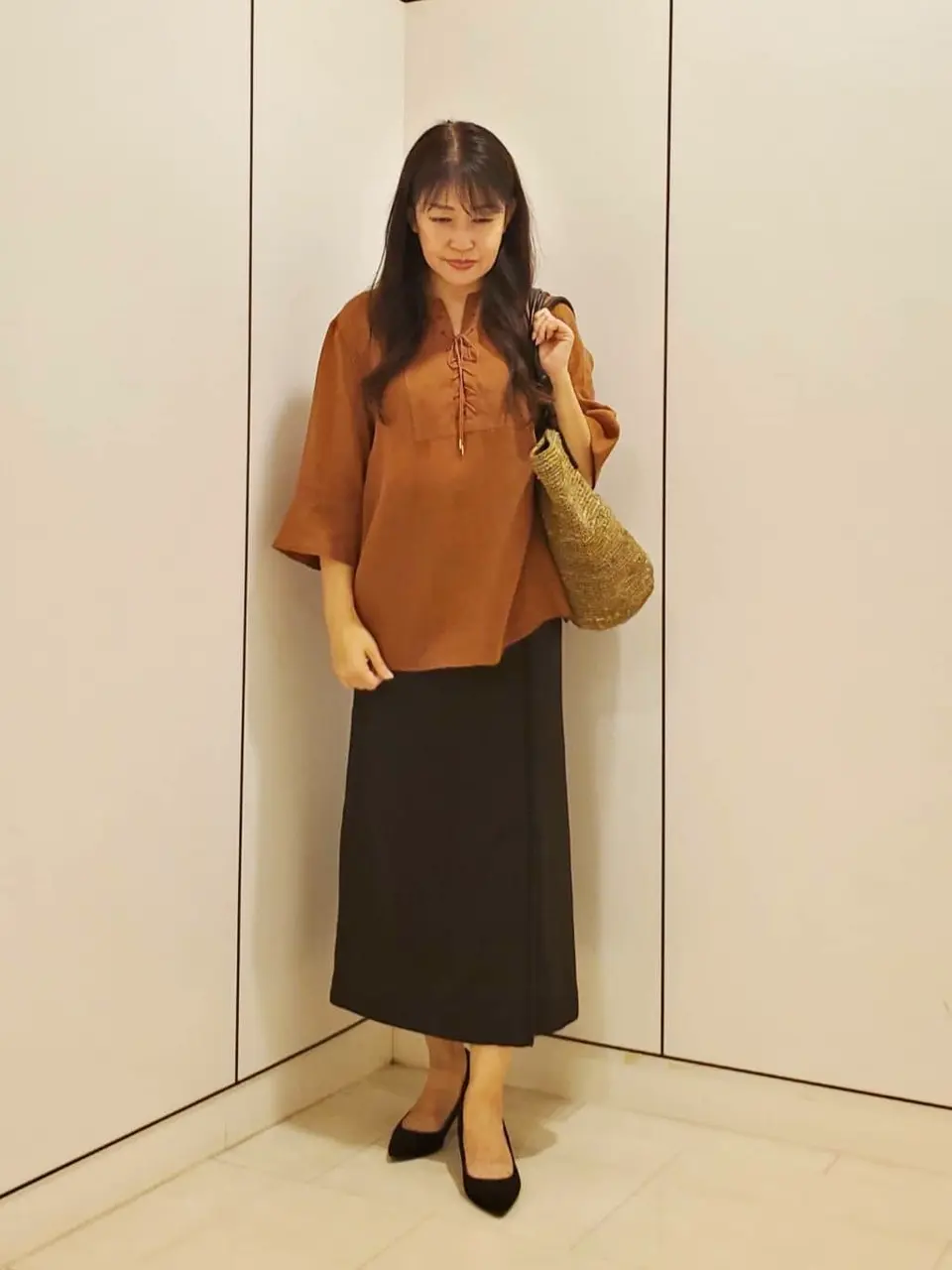 ONWARD CROSSET SELECT 水野 コーディネート画像