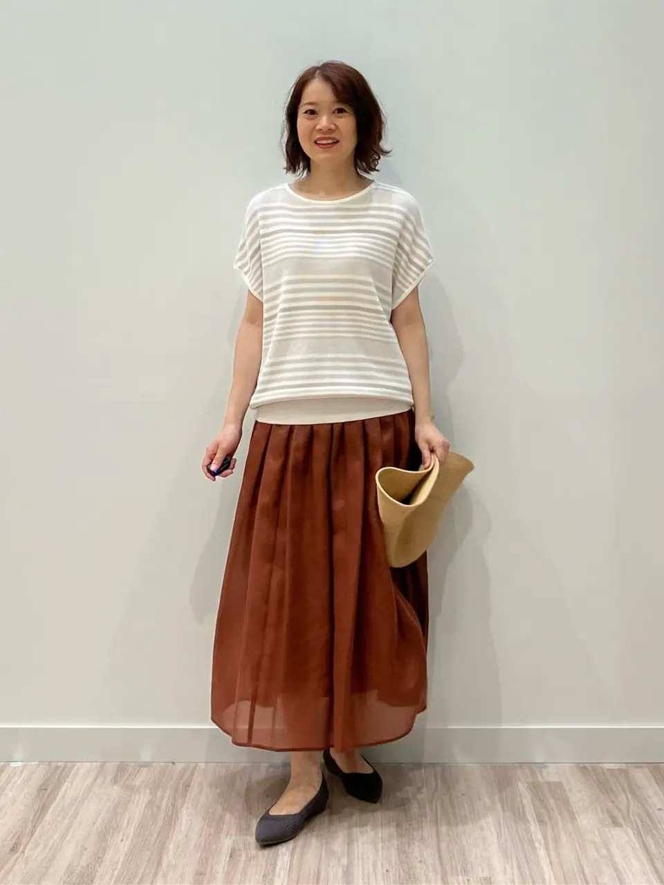 ONWARD CROSSET SELECT 林 コーディネート画像