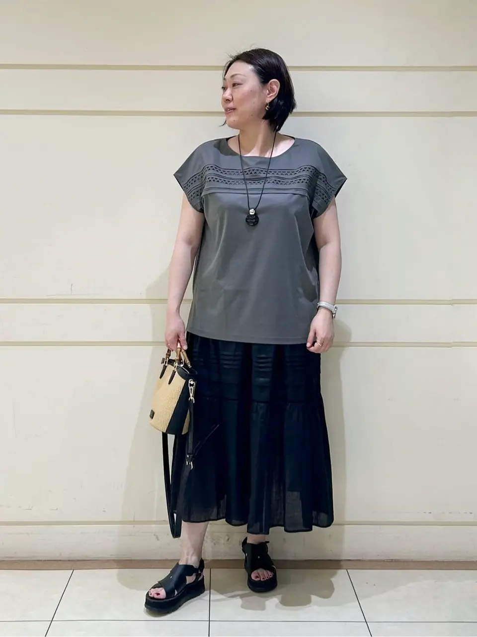 ONWARD CROSSET SELECT 山崎 コーディネート画像