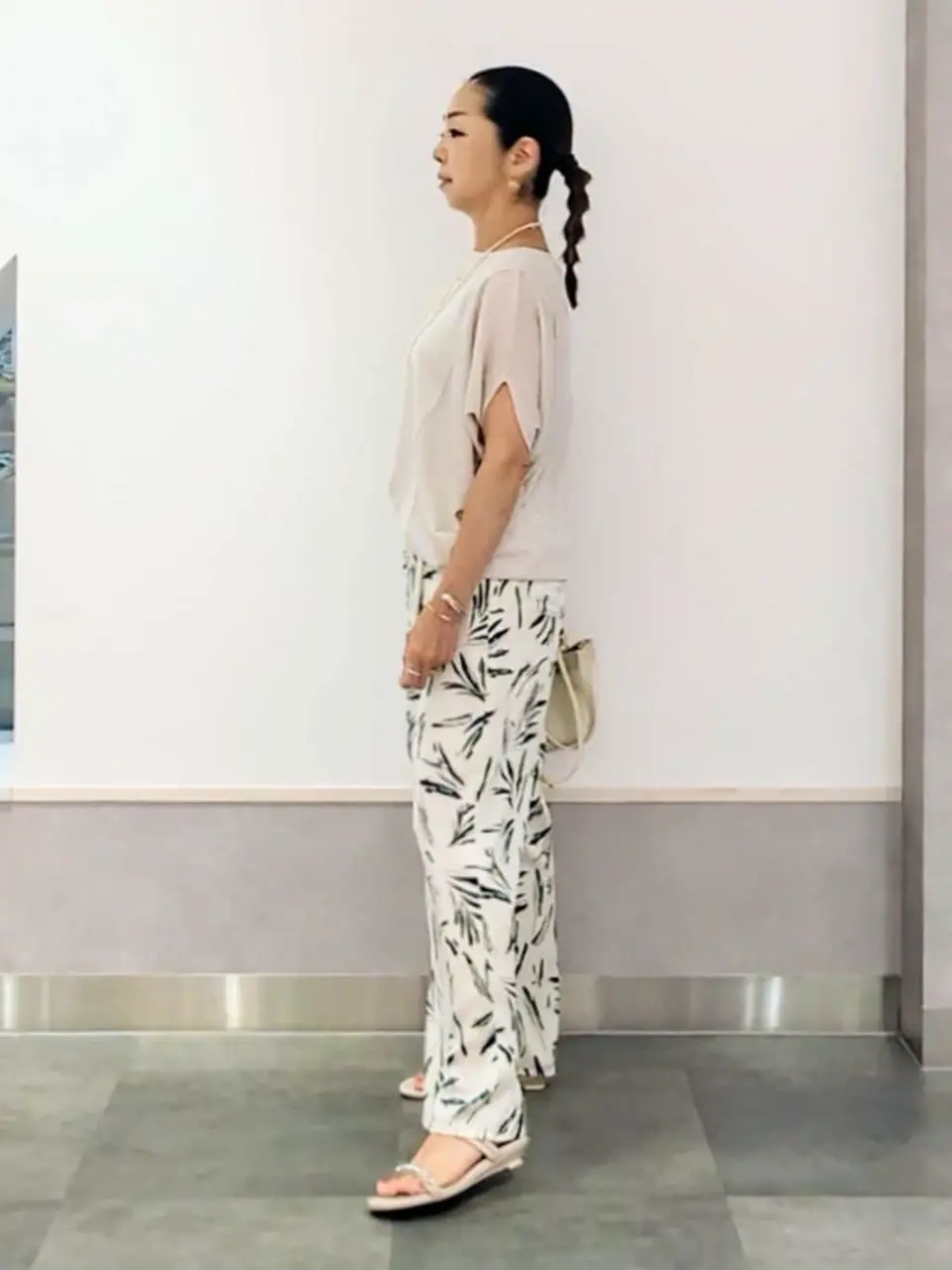 ONWARD CROSSET SELECT niwa コーディネート画像