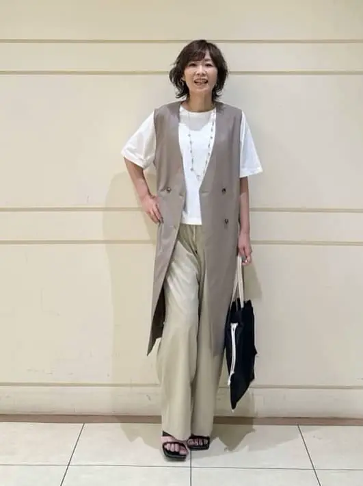 ONWARD CROSSET SELECT maruri コーディネート画像