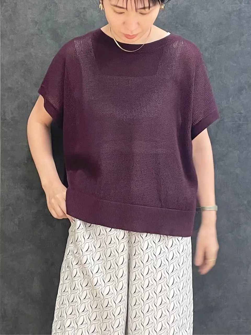 ONWARD CROSSET SELECT 杉山 コーディネート画像