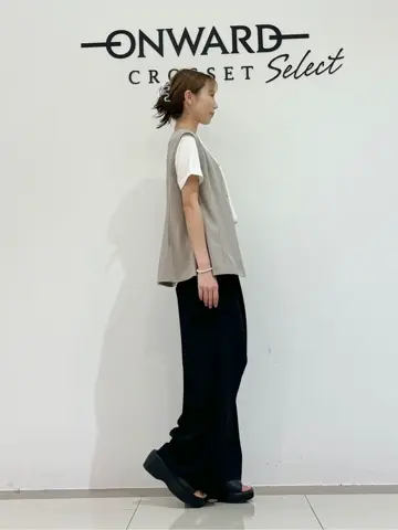 ONWARD CROSSET SELECT スタッフ コーディネート画像