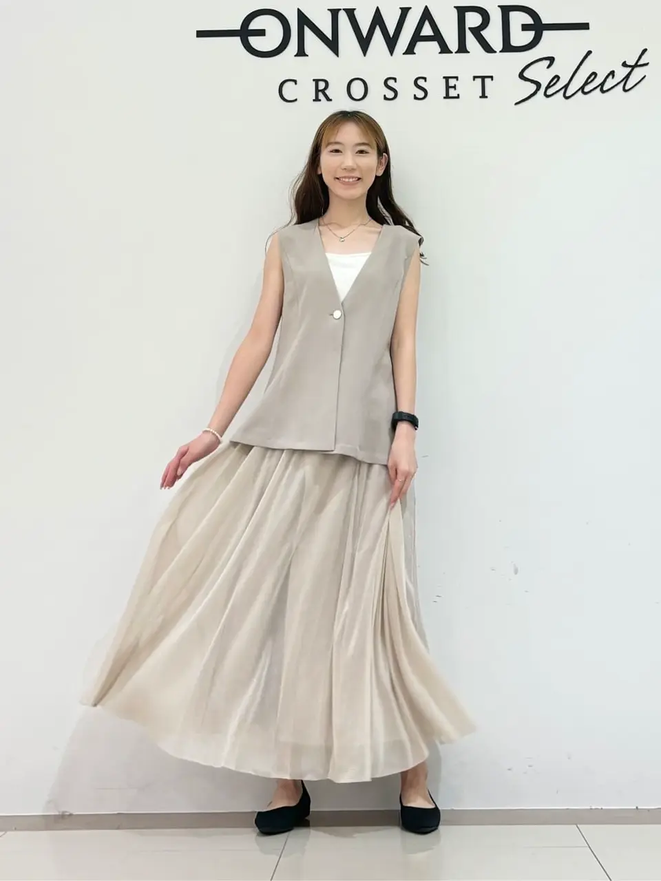 ONWARD CROSSET SELECT スタッフ コーディネート画像
