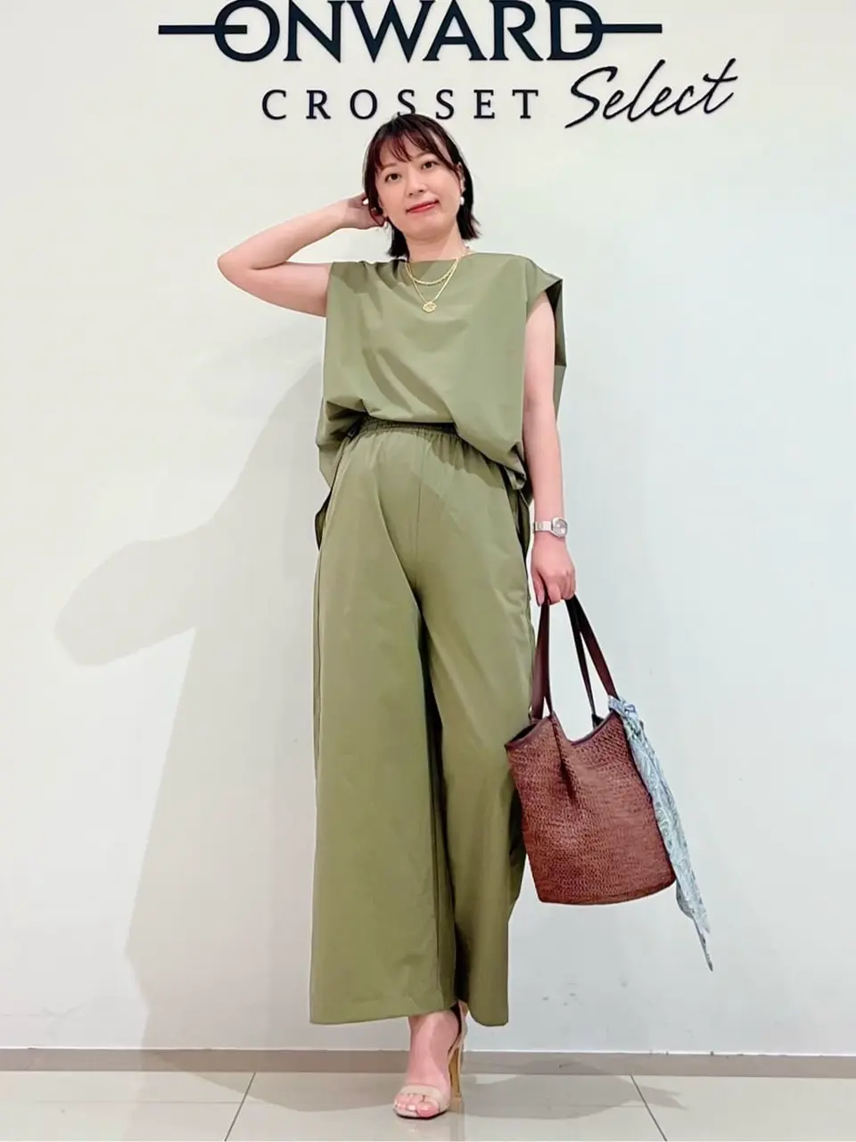 ONWARD CROSSET SELECT スタッフ コーディネート画像