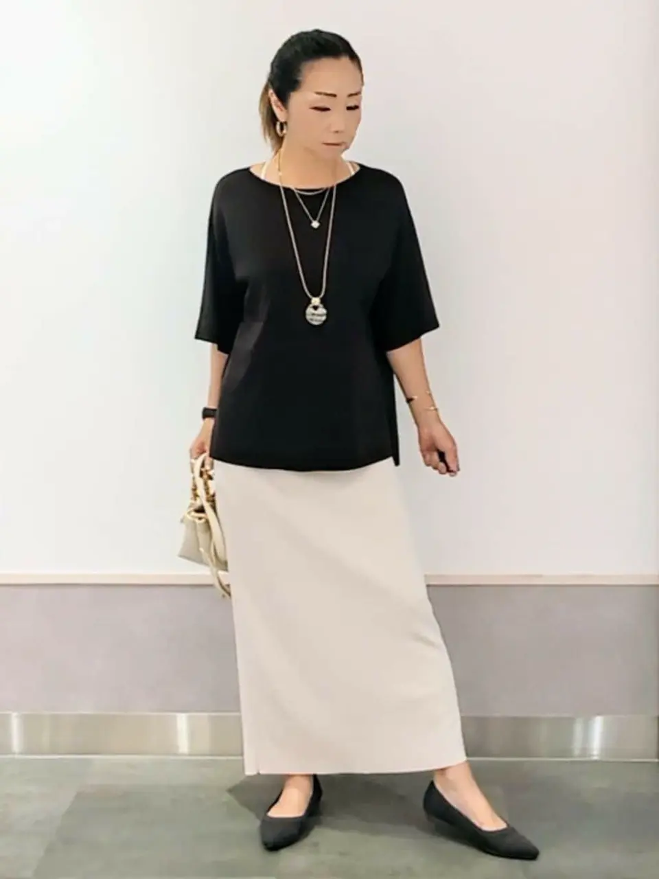 ONWARD CROSSET SELECT niwa コーディネート画像