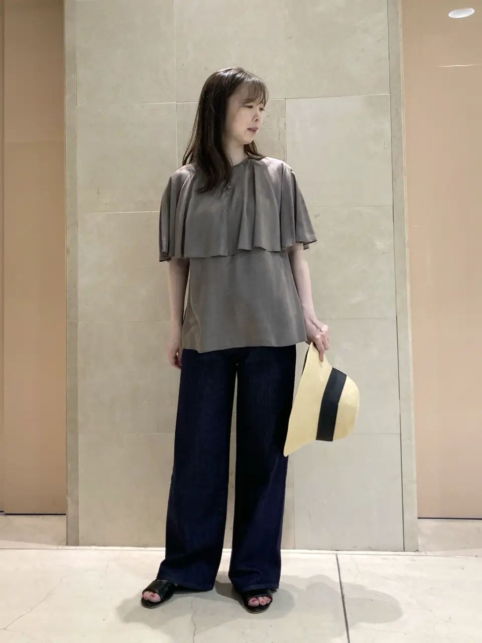 ONWARD CROSSET SELECT 檀 コーディネート画像