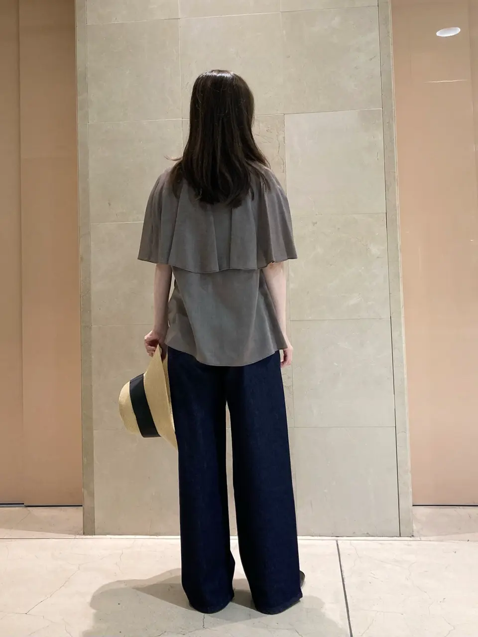 ONWARD CROSSET SELECT 檀 コーディネート画像