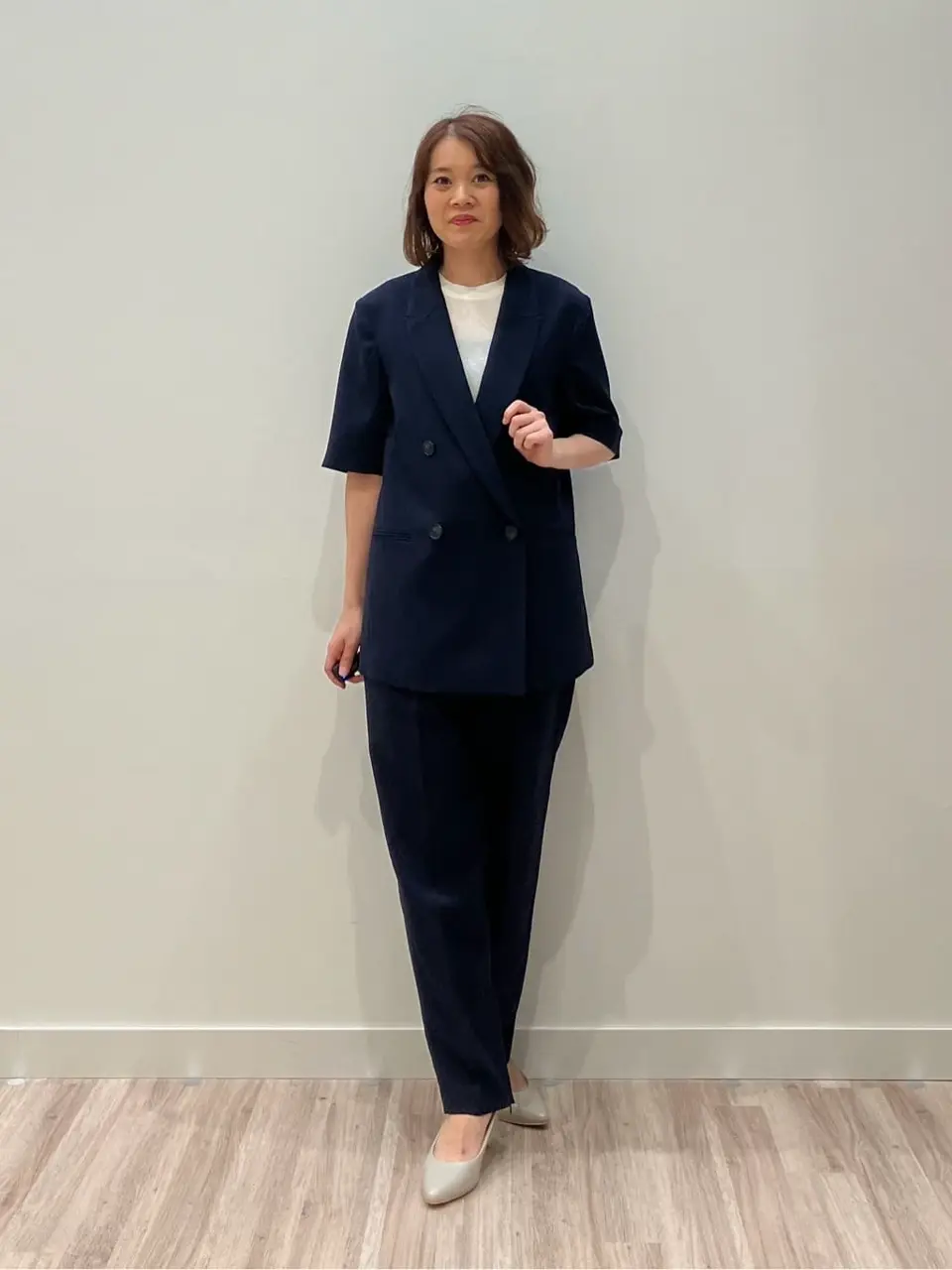 ONWARD CROSSET SELECT 林 コーディネート画像