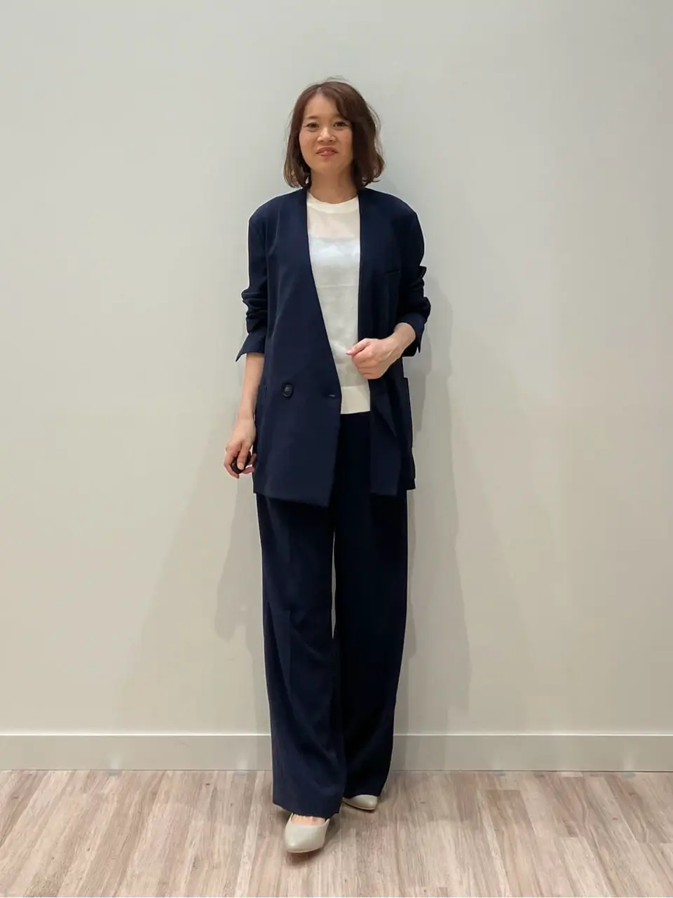 ONWARD CROSSET SELECT 林 コーディネート画像