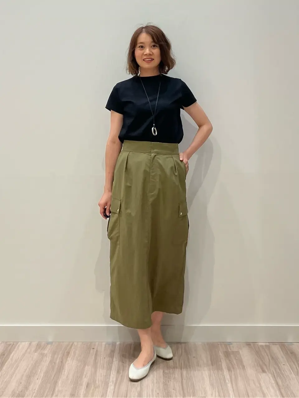 ONWARD CROSSET SELECT 林 コーディネート画像