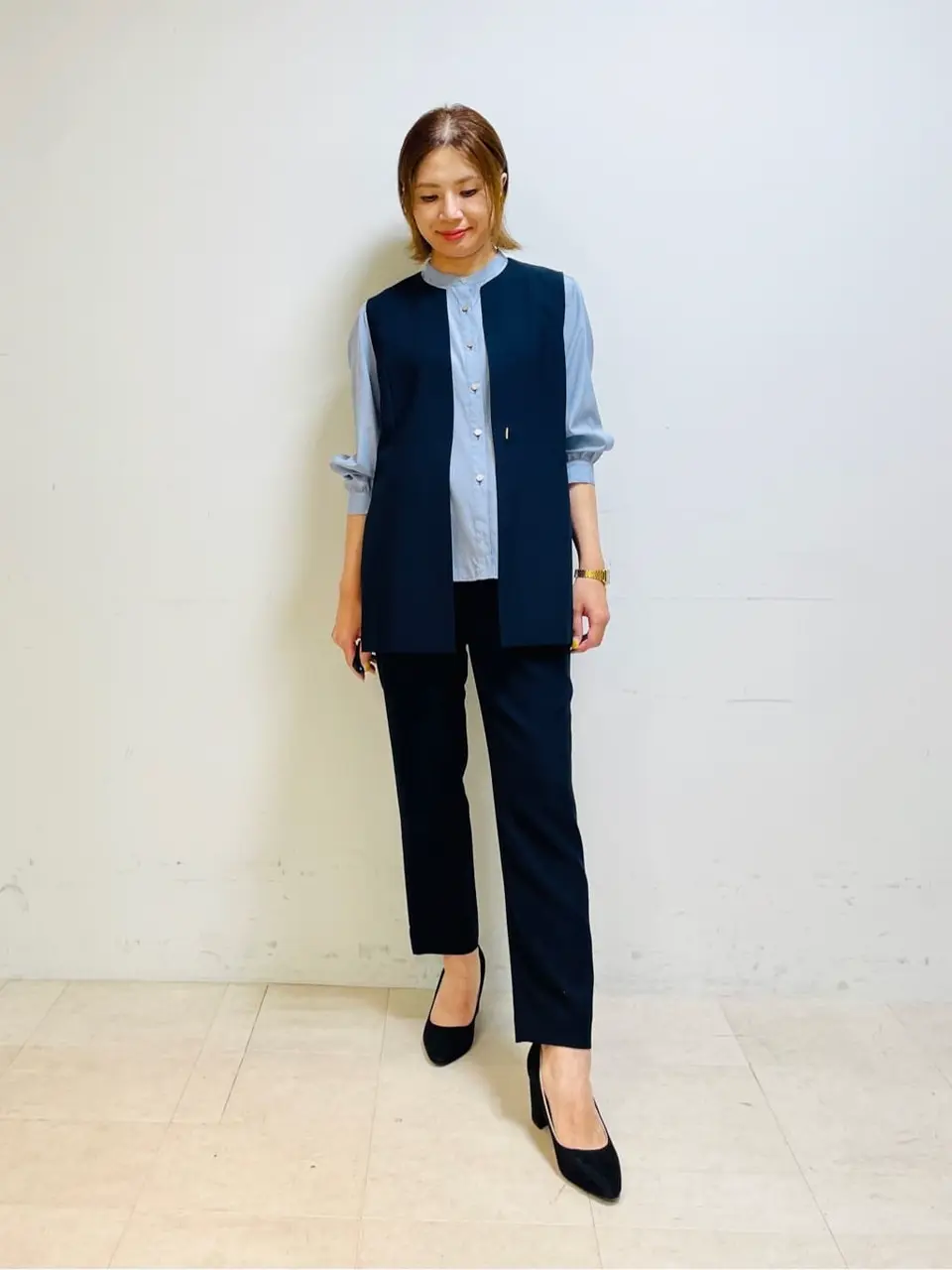 ONWARD CROSSET SELECT スタッフ コーディネート画像