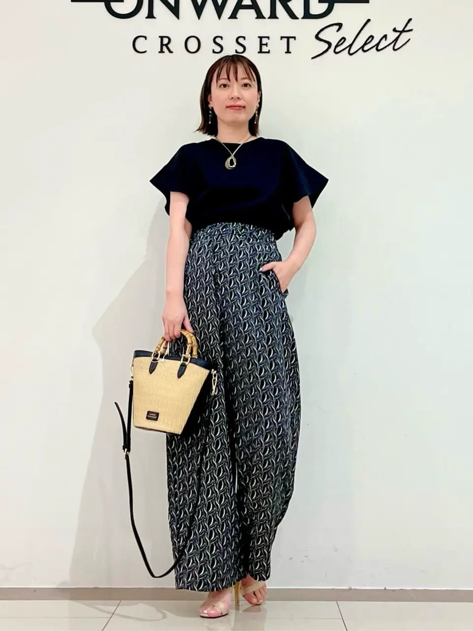 ONWARD CROSSET SELECT スタッフ コーディネート画像