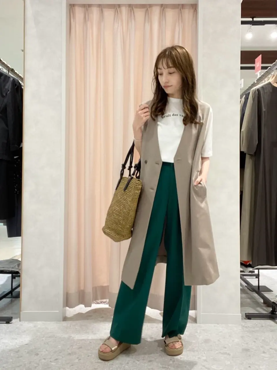 ONWARD CROSSET SELECT スタッフ コーディネート画像