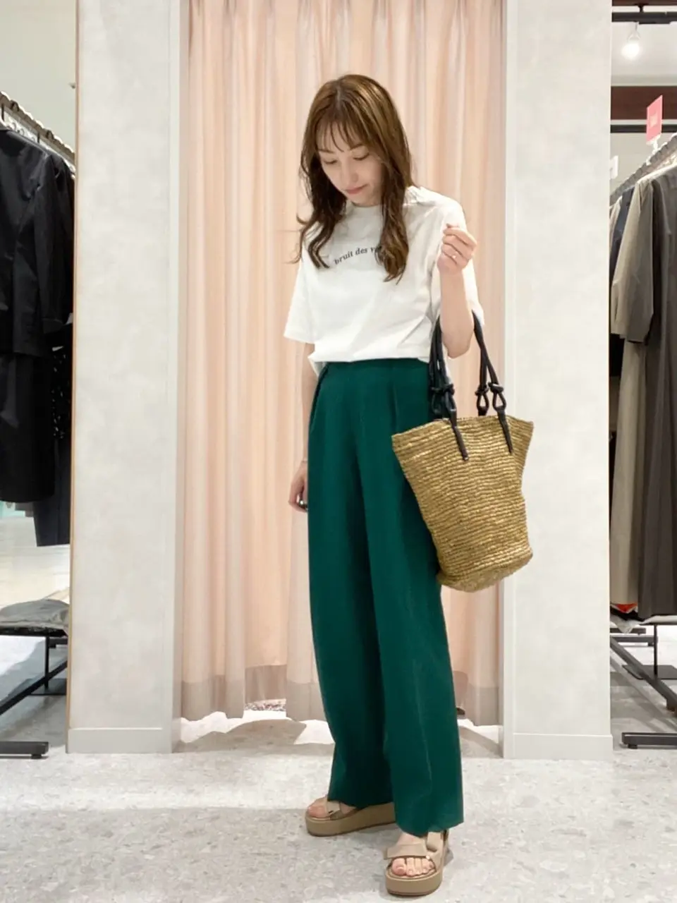 ONWARD CROSSET SELECT スタッフ コーディネート画像