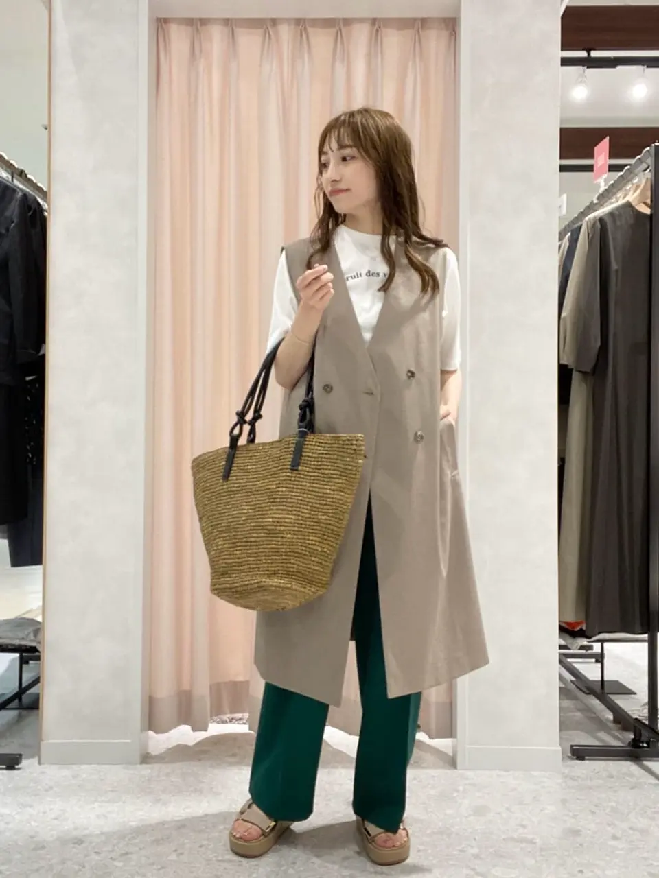 ONWARD CROSSET SELECT スタッフ コーディネート画像