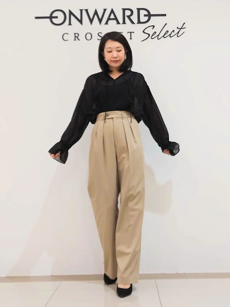 ONWARD CROSSET SELECT スタッフ コーディネート画像