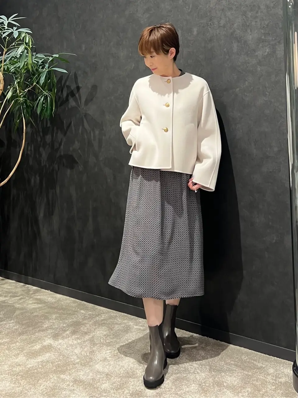 ONWARD CROSSET SELECT 岩舘 コーディネート画像