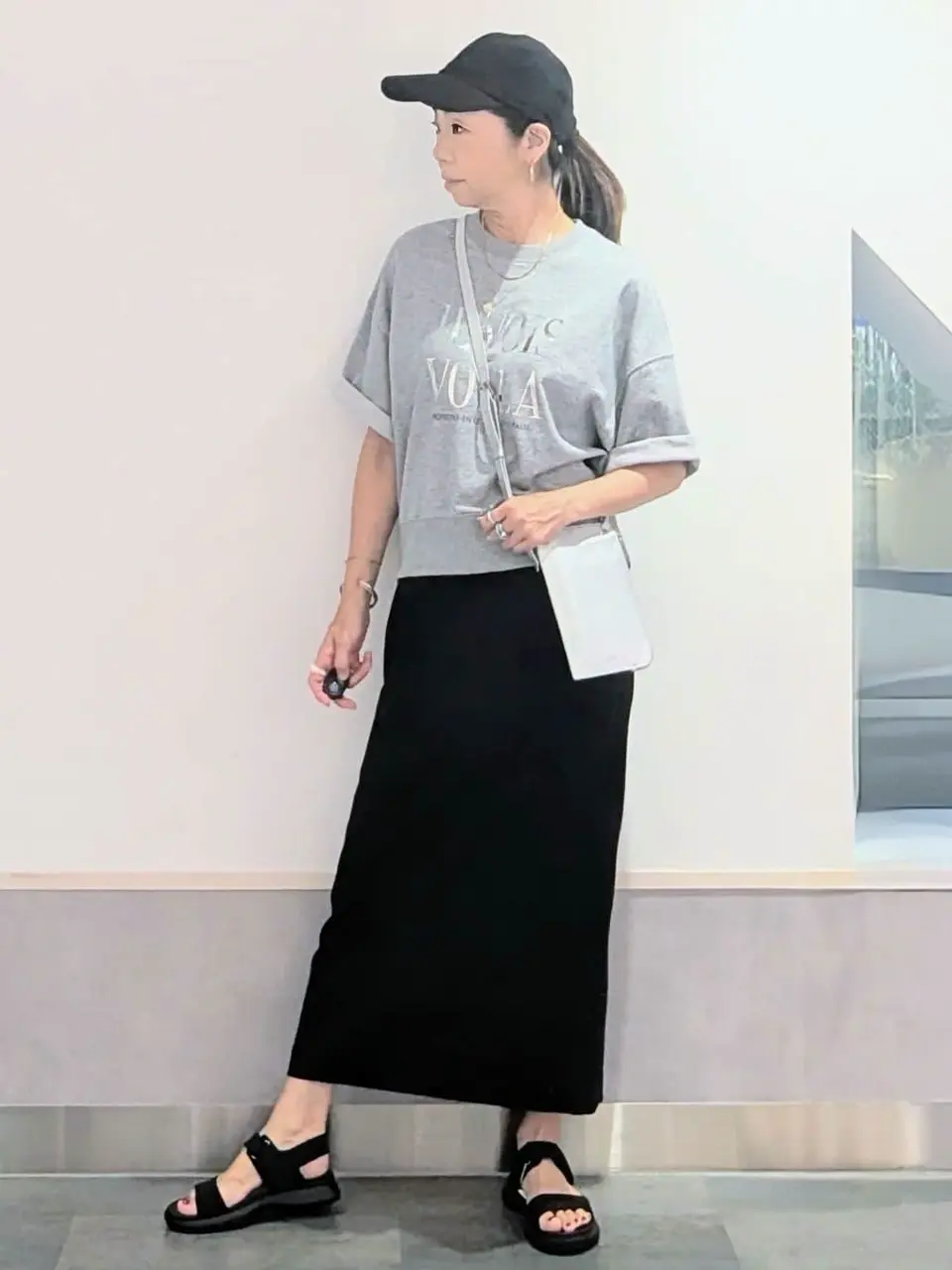 ONWARD CROSSET SELECT niwa コーディネート画像