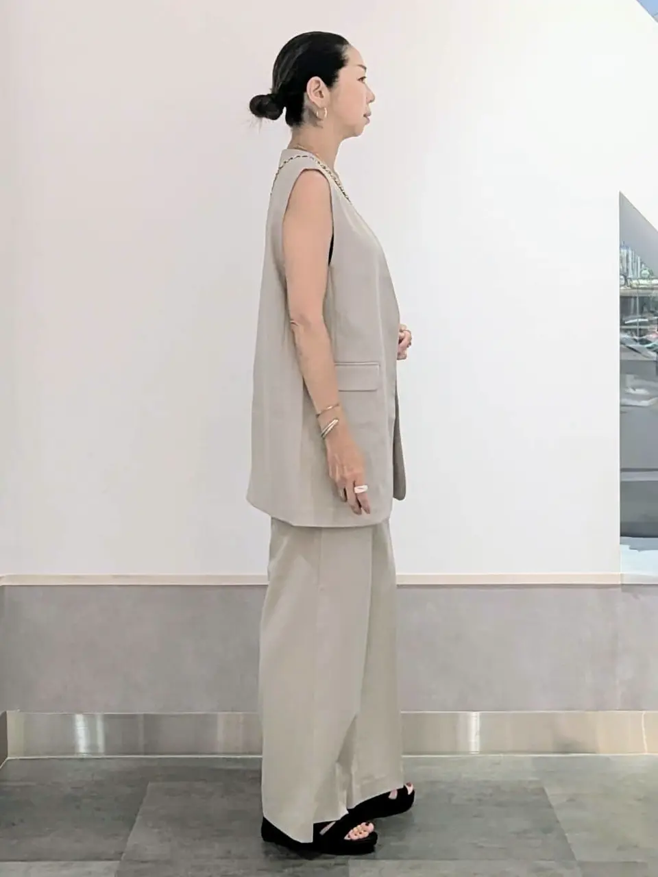 ONWARD CROSSET SELECT niwa コーディネート画像