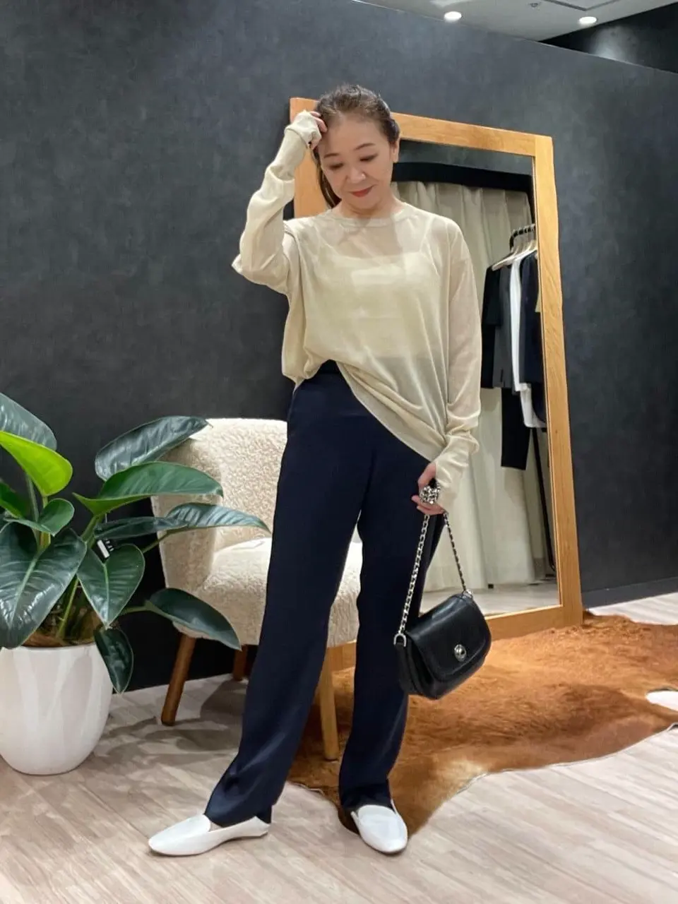 ONWARD CROSSET SELECT 東 コーディネート画像