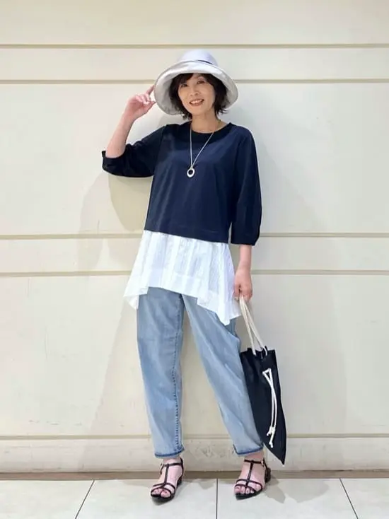 ONWARD CROSSET SELECT maruri コーディネート画像