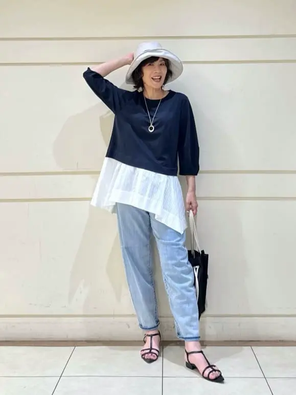 ONWARD CROSSET SELECT maruri コーディネート画像