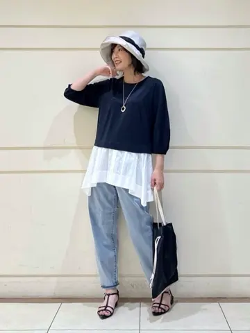 ONWARD CROSSET SELECT maruri コーディネート画像