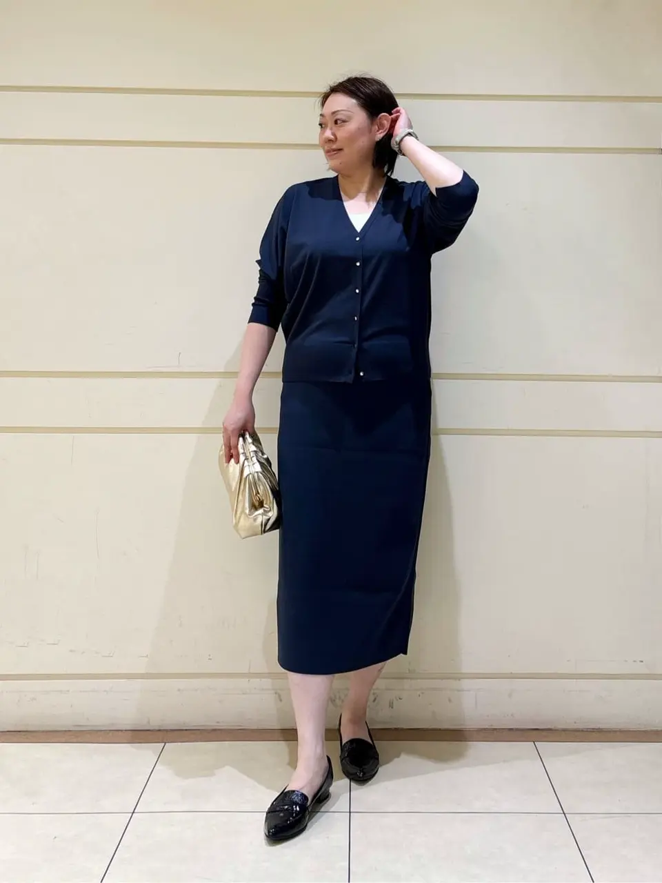 ONWARD CROSSET SELECT 山崎 コーディネート画像