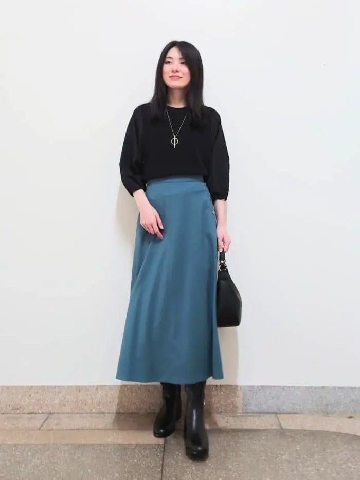  最上 コーディネート画像