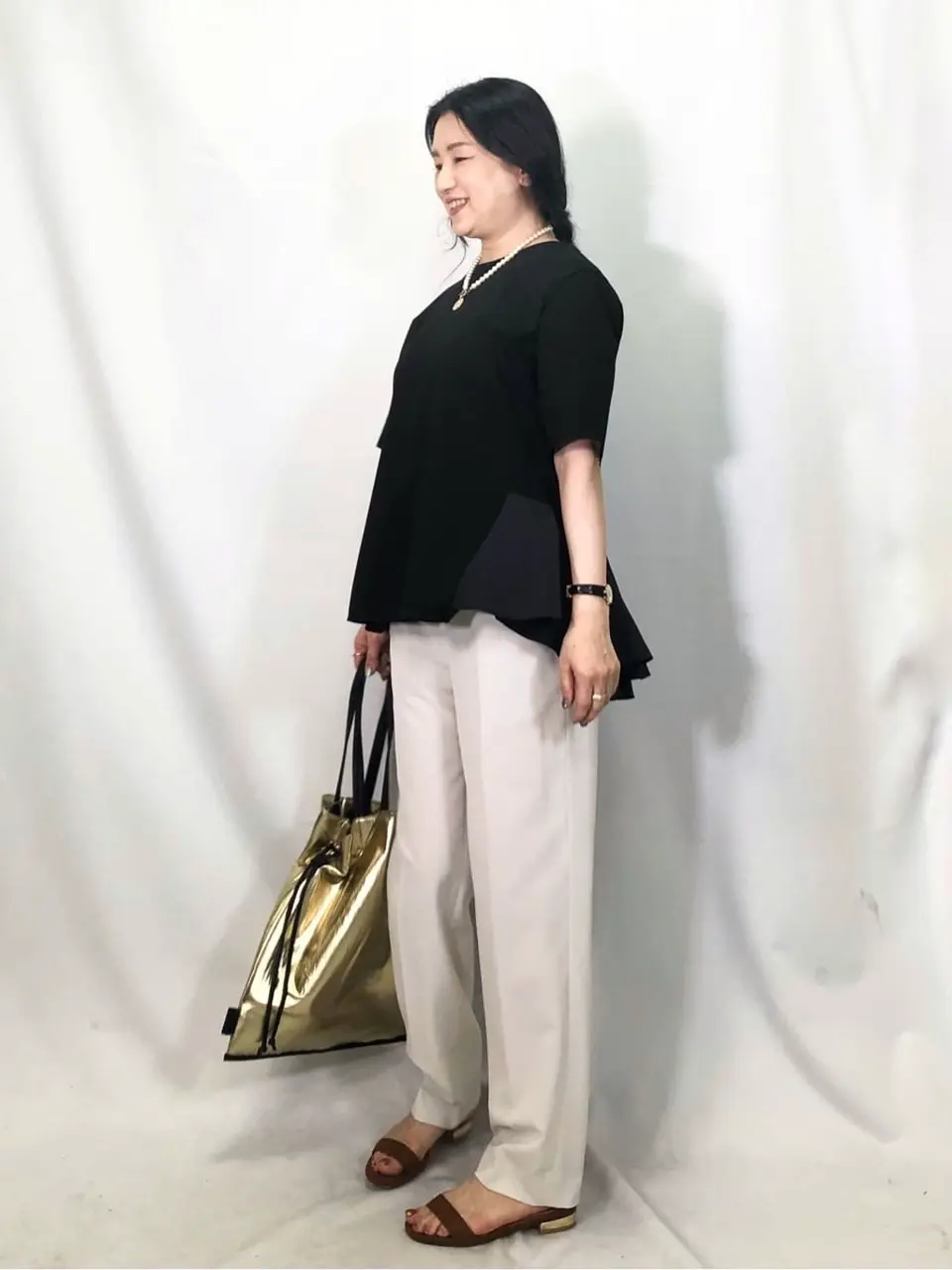 ONWARD CROSSET SELECT 横松 コーディネート画像