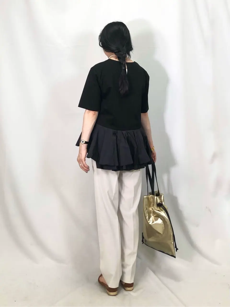 ONWARD CROSSET SELECT 横松 コーディネート画像