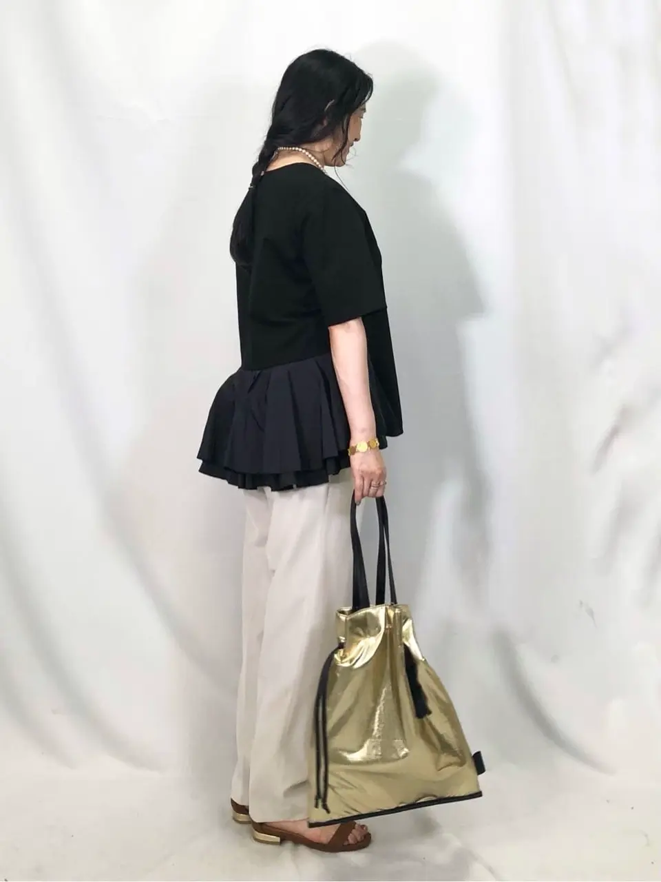 ONWARD CROSSET SELECT 横松 コーディネート画像