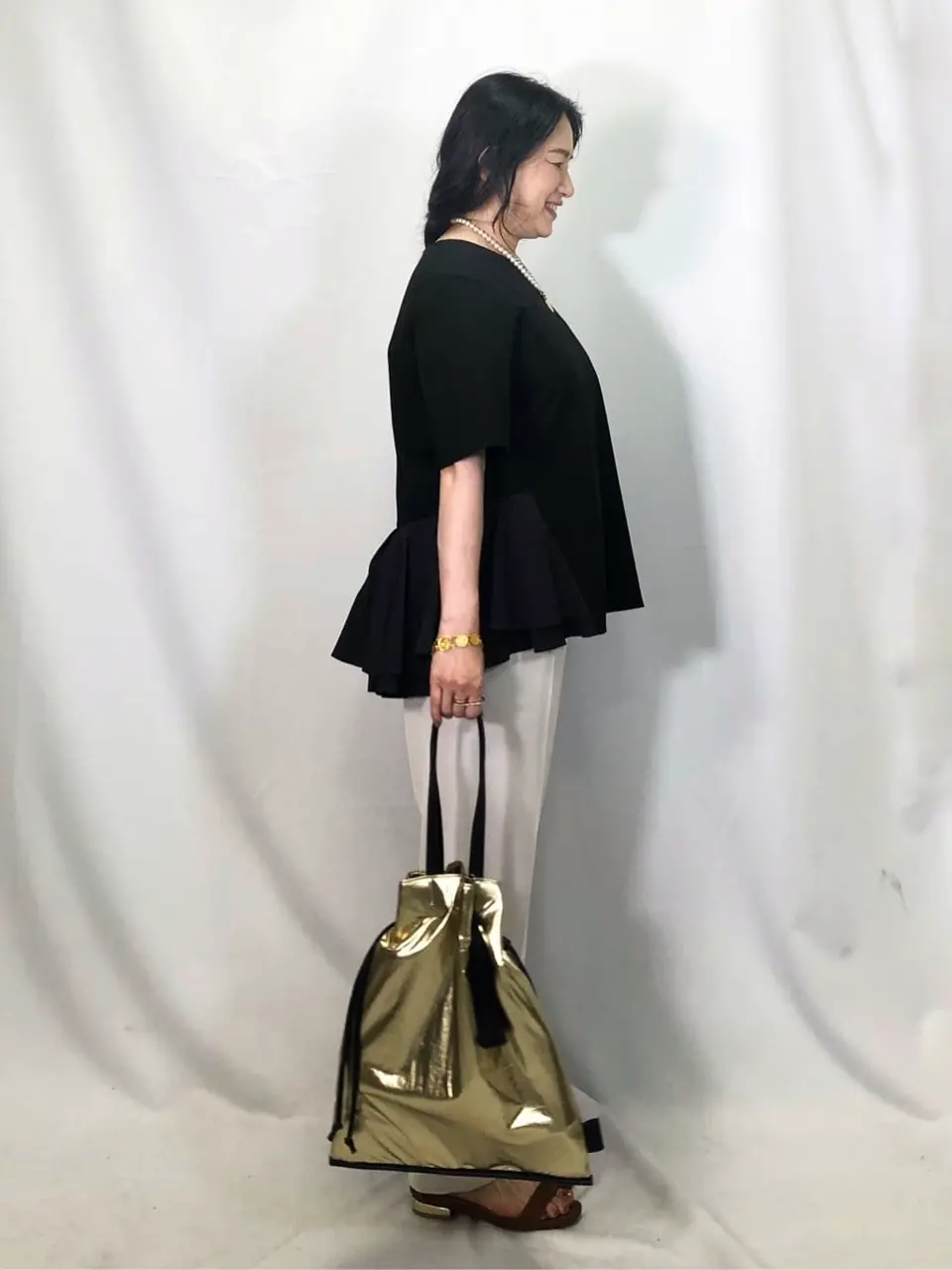 ONWARD CROSSET SELECT 横松 コーディネート画像