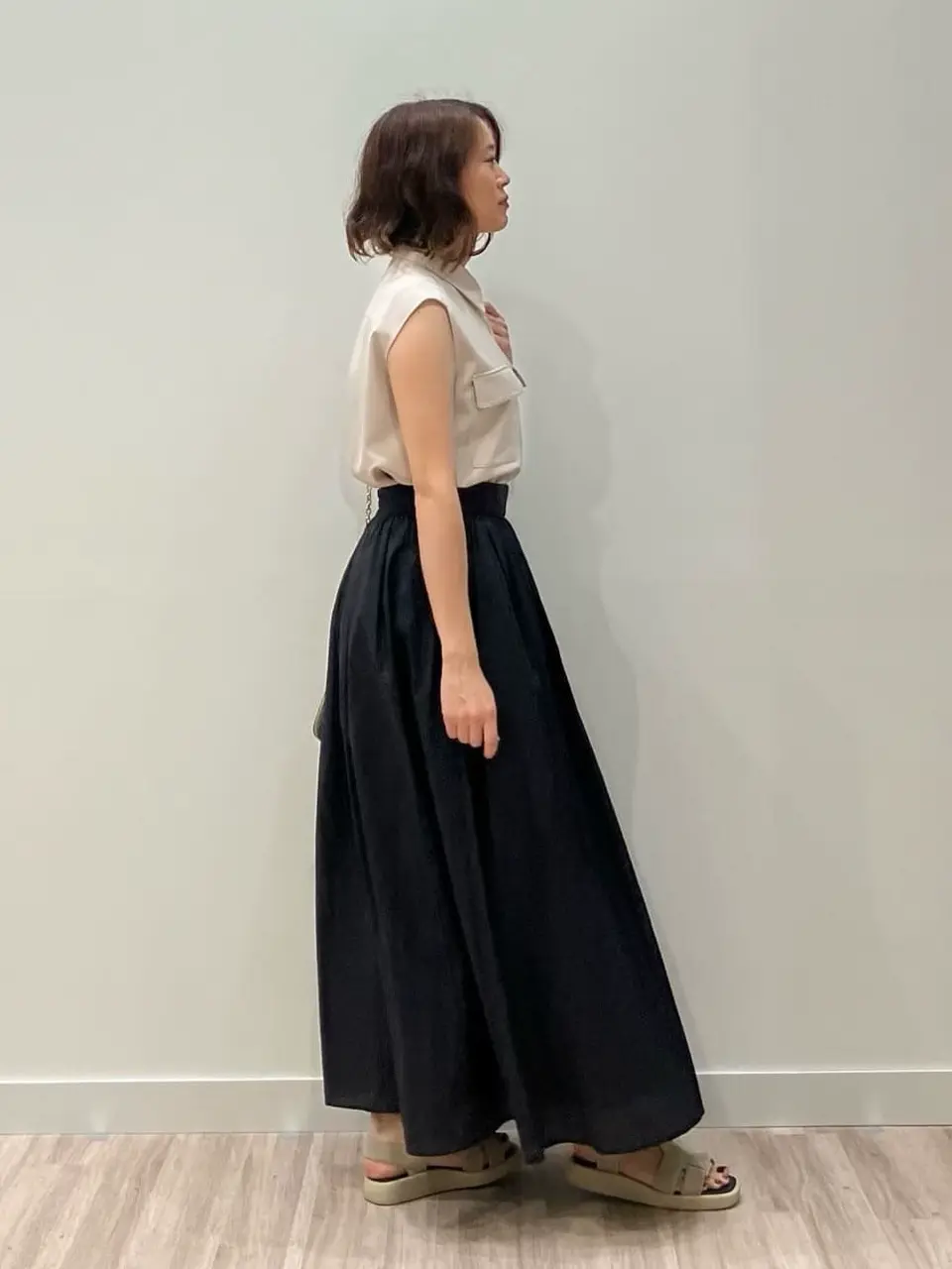 ONWARD CROSSET SELECT 林 コーディネート画像