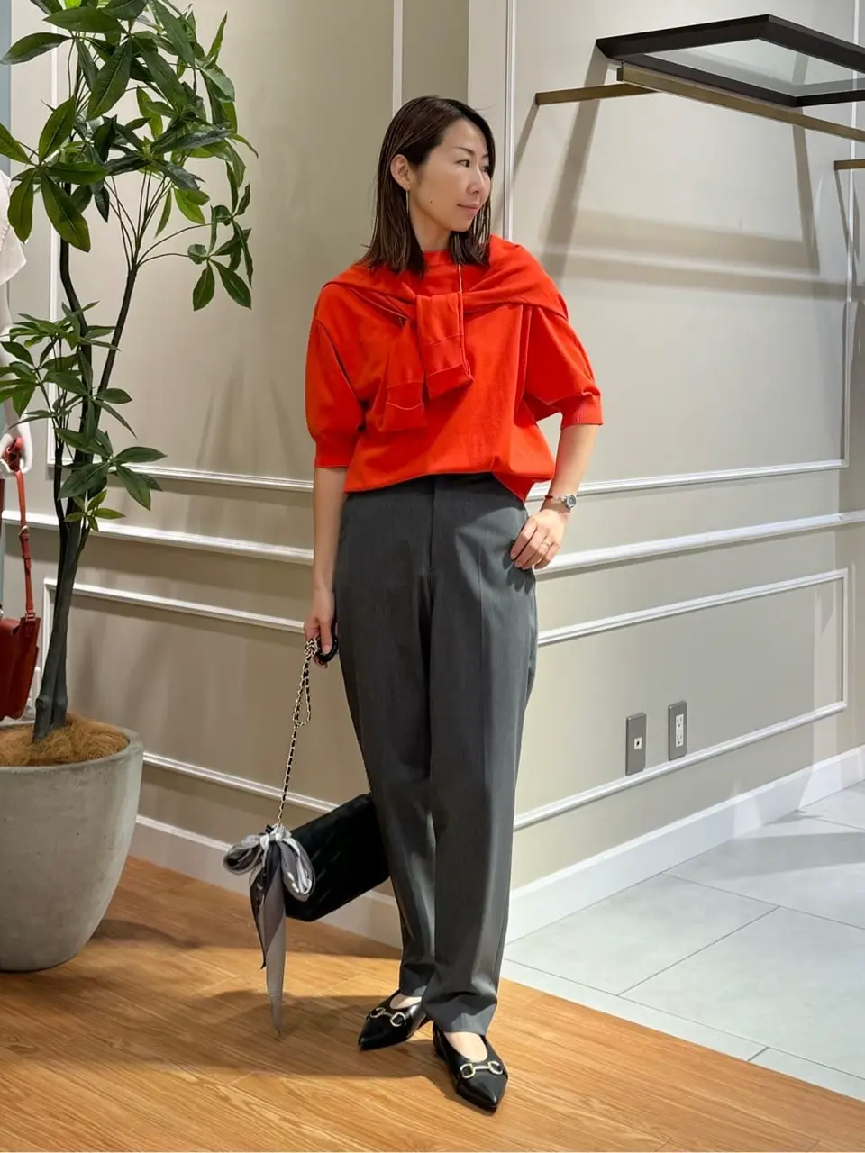 ONWARD CROSSET SELECT KURIYAMA コーディネート画像