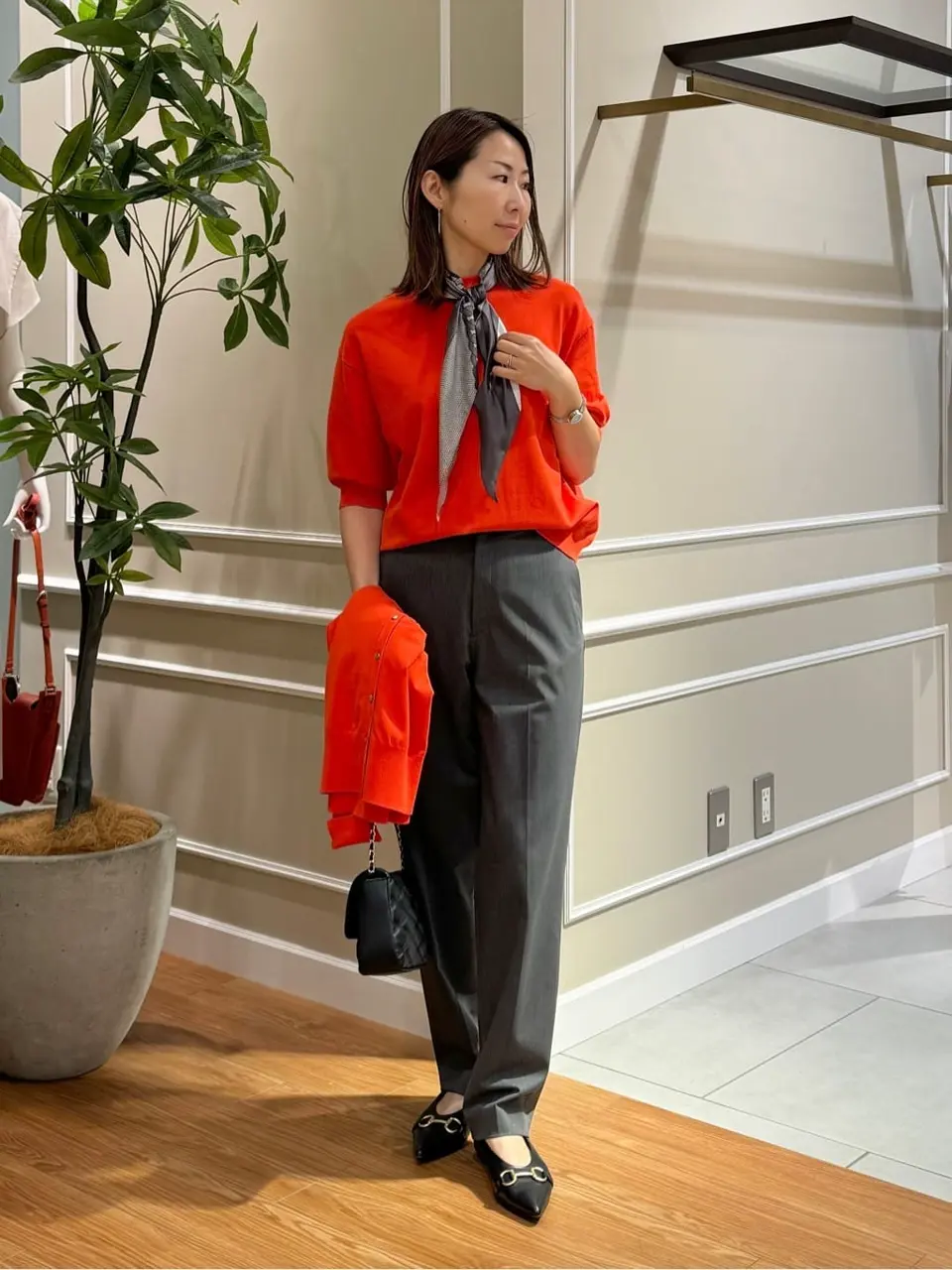 ONWARD CROSSET SELECT KURIYAMA コーディネート画像