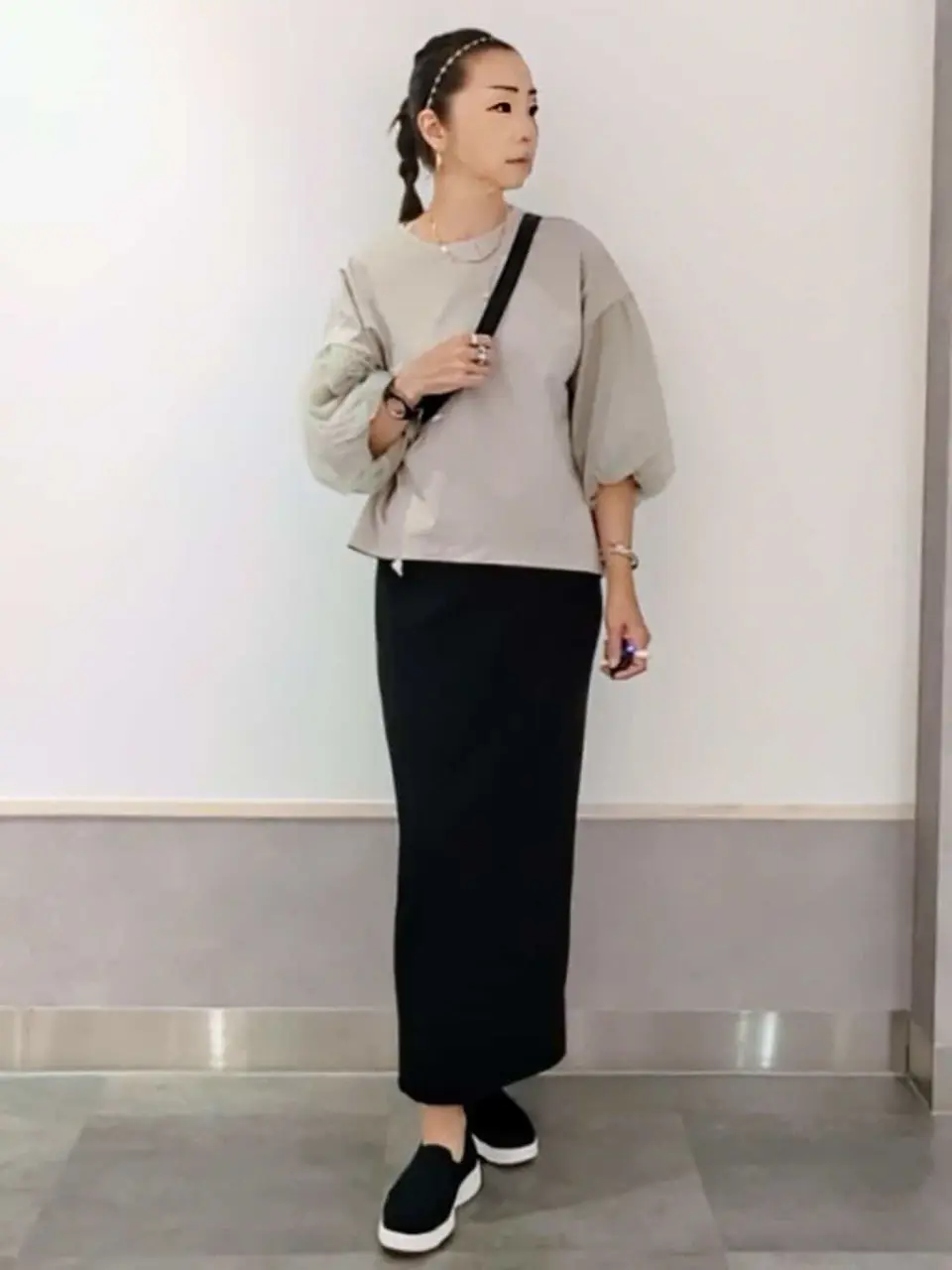 ONWARD CROSSET SELECT niwa コーディネート画像