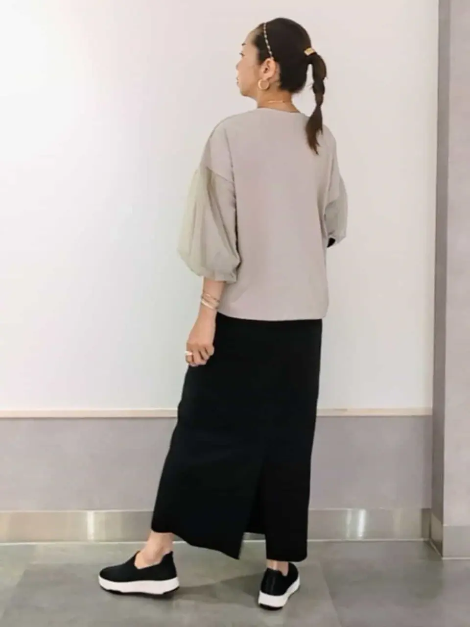 ONWARD CROSSET SELECT niwa コーディネート画像